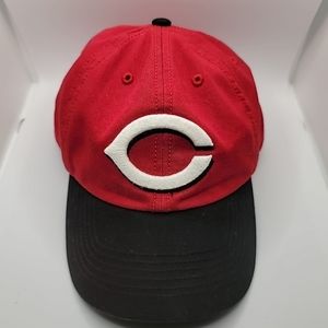 Vintage MLB Cincinnati Reds Baseball Hat Cap Snapback Red/Black